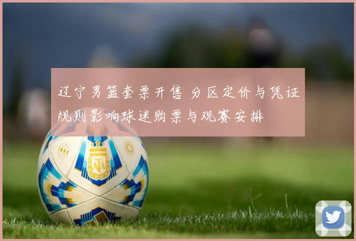 辽宁男篮套票开售 分区定价与凭证规则影响球迷购票与观赛安排