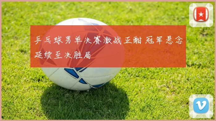 乒乓球男单决赛激战正酣 冠军悬念延续至决胜局